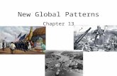 New Global Patterns Chapter 13. Japan Modernizes Japan spent 1600s to 1800s in isolation –Controlled by shoguns, supreme military dictators –Daimyo, landholding.
