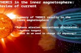 1 THEMIS Inner Magnetosphere Review, Dec 20, 2008 Summary of THEMIS results in the inner magnetosphere Future mission operations discussion: –Science targets.
