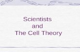 Scientists and The Cell Theory. The Cell The smallest unit that can perform all life processes Cells are the building blocks of life The average human.
