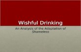 Wishful Drinking An Analysis of the Adaptation of Shameless.