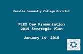 Peralta Community College District FLEX Day Presentation 2015 Strategic Plan January 14, 2015.