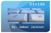 The Digital Divide By: Amber Jackson. What is the the digital divide? The digital divide is the “the lack of access to information and communications.