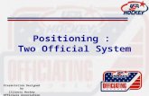 Positioning : Two Official System Presentation Designed by Illinois Hockey Officials Association.