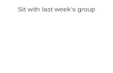 Sit with last week’s group. Turn in… Dilutions worksheet.