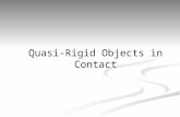 Quasi-Rigid Objects in Contact. Introduction Introduction Recent paper of M. Pauly, D. Pai, L. Guibas, Quasi-Rigid Objects in Contact,Eurographics/ACM.