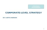 CORPORATE-LEVEL STRATEGY DR. NURITA ANDRIANI 6–1 STRATEGIC MANAGEMENT.