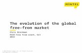 © 2015 Mintel Group Ltd. All Rights Reserved. Confidential to Mintel. The evolution of the global free- from market Chris Brockman FDIN Free From event,