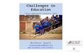 Challenges in Education Equal Education Congress 2012 Nicholas Spaull nicholasspaull@gmail.com  1.