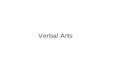 Verbal Arts. Alliteration The repetition of consonant sounds, especially at the beginning of words. Example: "Fetched fresh, as I suppose, off some sweet.