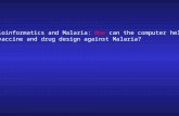 Bioinformatics and Malaria: How can the computer help in vaccine and drug design against Malaria?