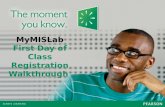 MyMISLab First Day of Class Registration Walkthrough.