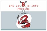 1/14/2013 SHS Lacrosse Info Meeting. Agenda Welcome Budget Update Fundraising Update Staffing Status Volunteer Opportunities Word from the Coaches Wrap-Up.