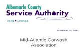 November 18, 2009 Mid-Atlantic Carwash Association.