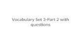 Vocabulary Set 3-Part 2 with questions Puppet/marioneta.