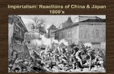 China had reluctant contact with European nations around 1600s-1800s  China’s government assumed they were stronger than Europe---TRUE?  ?Think.