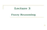 Lecture 3 Fuzzy Reasoning 1. inference engine core of every fuzzy controller the computational mechanism with which decisions can be inferred even though.