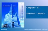 Chapter 17 Auditors’ Reports McGraw-Hill/IrwinCopyright © 2014 by The McGraw-Hill Companies, Inc. All rights reserved.