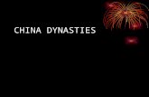 CHINA DYNASTIES. Events Outside of China at the Same Time Outside Dynasty Egypt Neolithic, Shang Assyria Zhou Greece Qin Roman Empire Han Dark Ages.