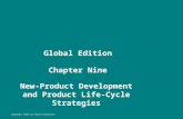 Global Edition Chapter Nine New-Product Development and Product Life-Cycle Strategies Copyright ©2014 by Pearson Education.