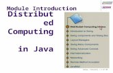 Swing / Session1 / 1 of 30 Module Introduction Distributed Computing in Java.