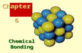 Chemical Bonding Chapter 6. contents You will learn about: Ionic bonds – electron transfer Covalent bonds – electron sharing Properties of ionic and covalent.