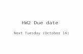 HW2 Due date Next Tuesday (October 14). Lecture Objectives: Unsteady-state heat transfer - conduction Solve unsteady state heat transfer equation for.