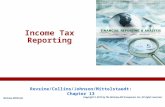 Income Tax Reporting Revsine/Collins/Johnson/Mittelstaedt: Chapter 13 McGraw-Hill/Irwin Copyright © 2012 by The McGraw-Hill Companies, Inc. All rights.