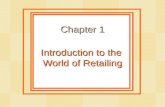 Introduction to the World of Retailing Chapter 1.