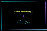 Good Morning! f Tuesday, 28 January 2003. FPCLTF and CLHEP Walter E. Brown f Fermi National Accelerator Laboratory Z O O M.