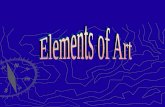 The Elements of Art Point ~ the smallest element, the center, a dot Point ~ the smallest element, the center, a dot.