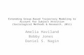 Extending Group-Based Trajectory Modeling to Account for Subject Attrition (Sociological Methods & Research, 2011) Amelia Haviland Bobby Jones Daniel S.