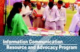 Information Communication Resource and Advocacy (ICR & A) Program 1. HANDS Advocacy model: This year HANDS ICR has successfully run advocacy campaign.