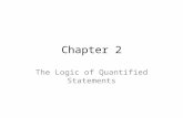 Chapter 2 The Logic of Quantified Statements. Section 2.1 Intro to Predicates & Quantified Statements.