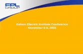 Edison Electric Institute Conference November 6-9, 2005.