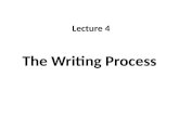 The Writing Process Lecture 4. Recap Writing Styles – Formal writing – Informal Writing Writing Efficiently – Conciseness – Coordination and Subordination.