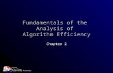 CSC310 © Tom Briggs Shippensburg University Fundamentals of the Analysis of Algorithm Efficiency Chapter 2.