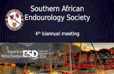 Southern African Endourology Society 4 th biannual meeting.
