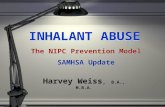 INHALANT ABUSE The NIPC Prevention Model SAMHSA Update The NIPC Prevention Model SAMHSA Update Harvey Weiss, B.A., M.B.A.