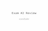 Exam #2 Review sseshadr. Agenda Administrative things – Exam tomorrow, should’ve been studying – Proxy lab out tomorrow – You’re probably done with malloc.