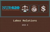 Unit 4 Labor Relations. Labor Issues  Vicarious liability: one party is responsible for the actions of another  Employer liable for damages  Encourages.