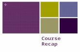 + Course Recap. + Review of Course Objectives Define and apply basic concepts, models and theories in Politics; Competently and critically discuss and.