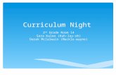 Curriculum Night 2 nd Grade Room 14 Sara Kaleo (Kuh-lay-oh) Derek McIalwain (Mackle-wayne)