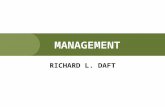 MANAGEMENT RICHARD L. DAFT. Managing Quality and Performance CHAPTER 13.