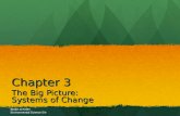 Chapter 3 The Big Picture: Systems of Change Botkin & Keller Environmental Science 5/e.