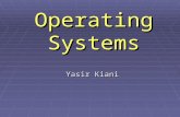 Operating Systems Yasir Kiani. 13-Sep-20062 Agenda for Today Review of previous lecture Interprocess communication (IPC) and process synchronization UNIX/Linux.