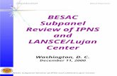 Introduction Ward Plummer BESAC Subpanel Review of IPNS and LANSCE/Lujan Center Washington, D. C. December 11, 2000.
