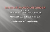 Abdullah Al-Subaie F.R.C.P (C) Professor of Psychiatry.