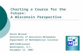 Charting a Course for the Future: A Wisconsin Perspective Kevin McLeod University of Wisconsin-Milwaukee Department of Mathematical Sciences MSP STEM Summit.
