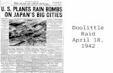 Doolittle Raid April 18, 1942. LTC Jimmy Doolittle.