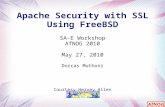 Apache Security with SSL Using FreeBSD SA-E Workshop AfNOG 2010 May 27, 2010 Dorcas Muthoni Courtesy:Hervey Allen.